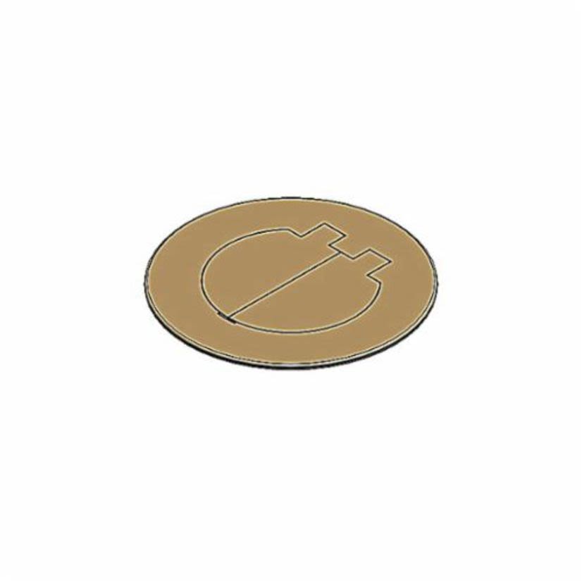Carlon E97BR2D 2-Door Floor Box Cover, Brass